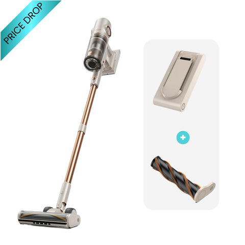 Bundle: Honiture X7 Cordless Vacuum + Replacement Battery + Roller Brush