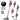 honiture x7 vaccum pet version Features a hose specifically designed for cleaning up pet hair.