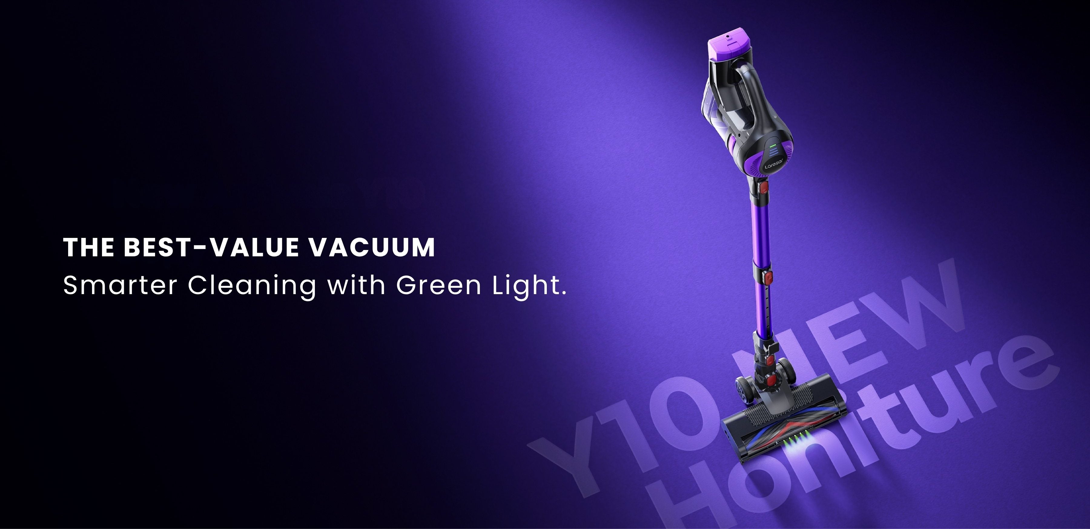 honiture y10 The Best Value Vacuum Smarter Cleaning with Green Light